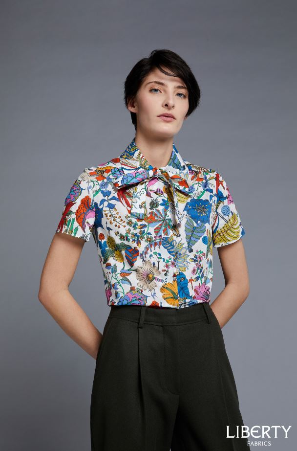 Liberty Sewing Patterns Thea Boho Sleeve Shirt