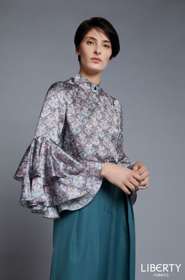 Liberty Sewing Patterns Thea Boho Sleeve Shirt