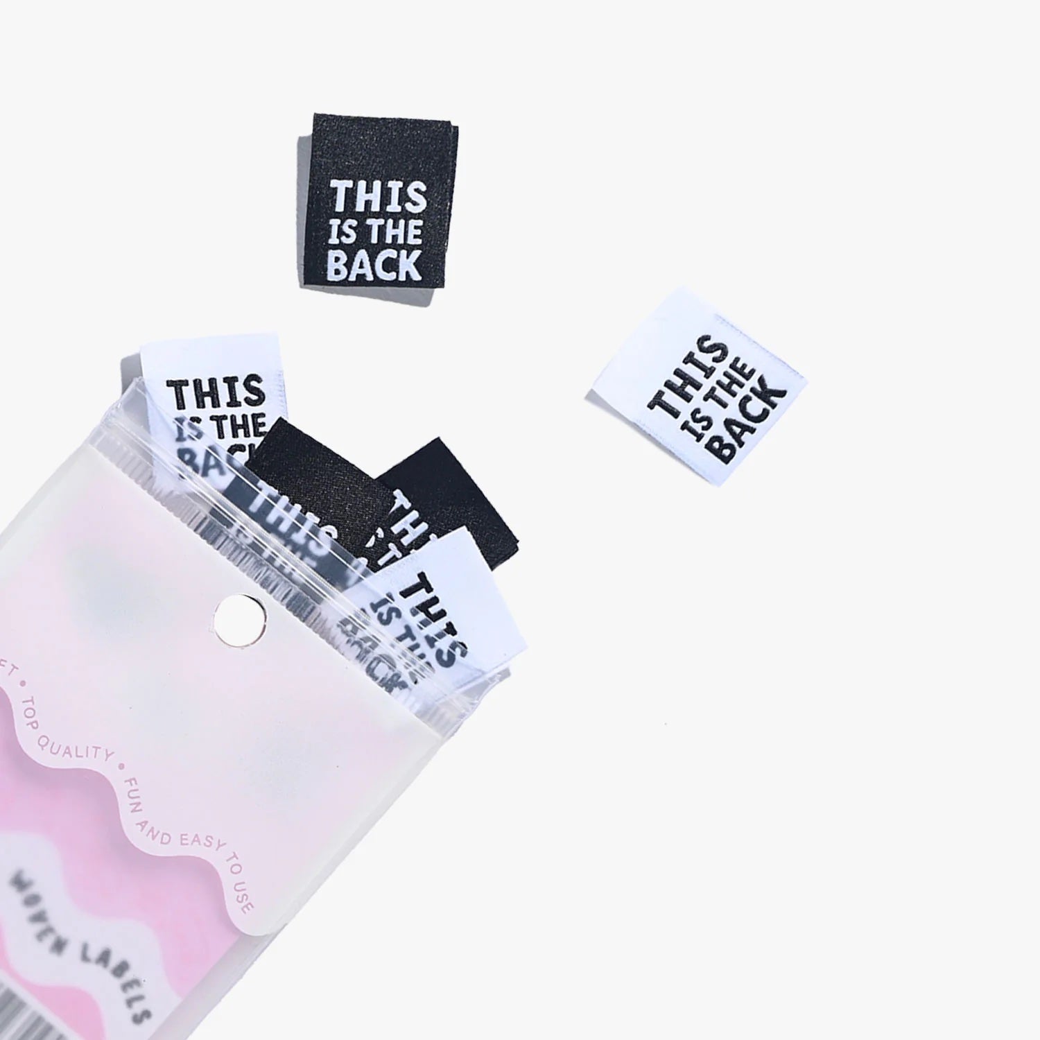 Kylie & The Machine 'This Is the Back' Woven Labels