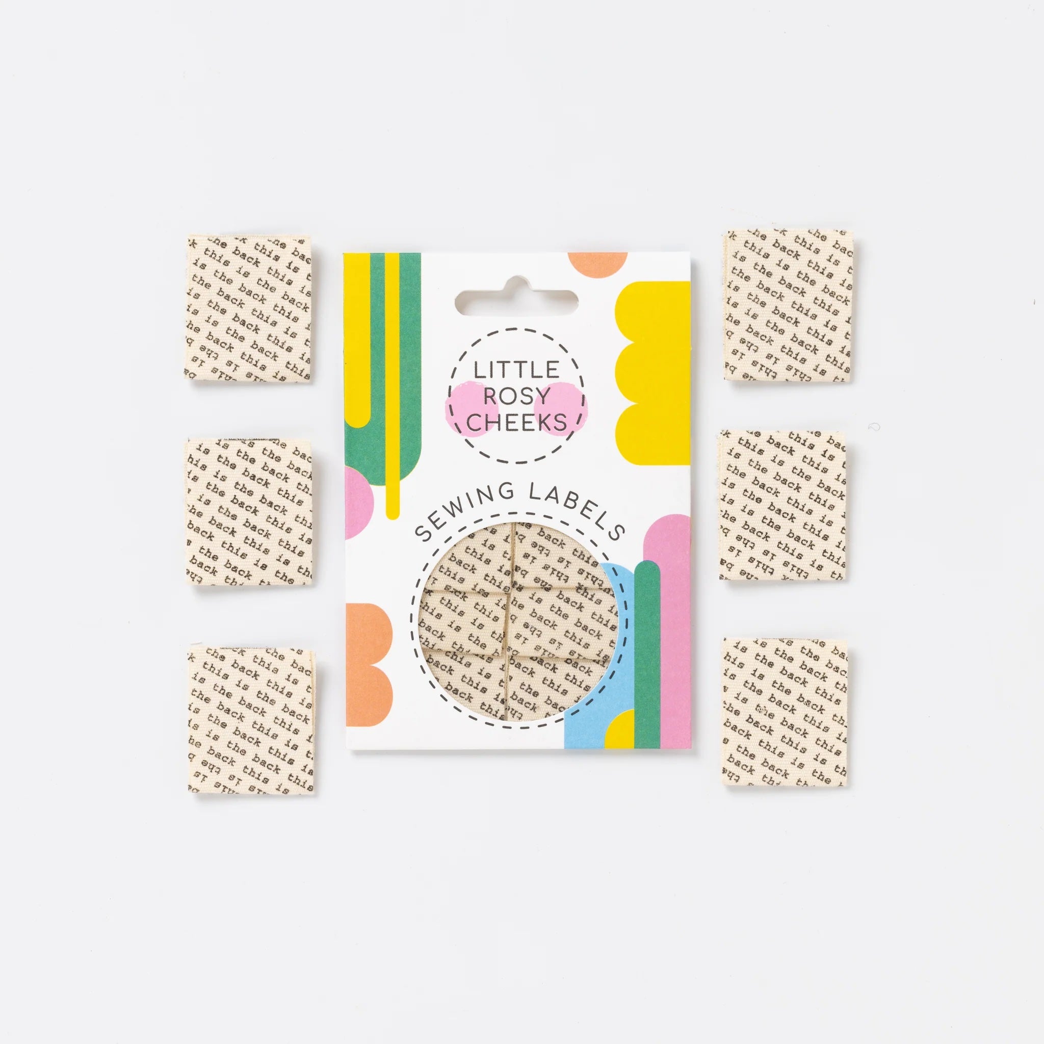 Little Rosy Cheeks 'This Is the Back' Labels