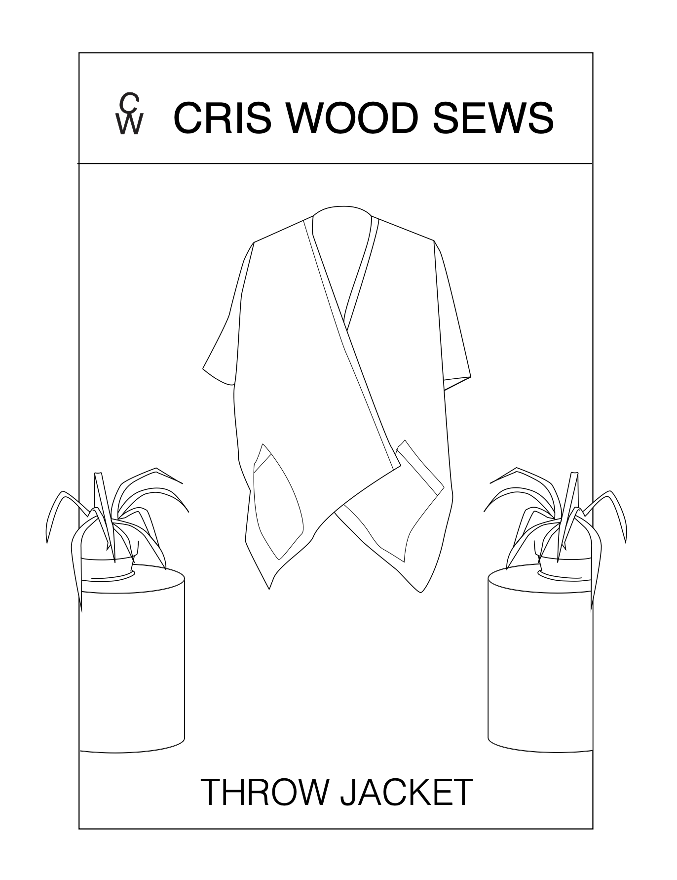 Cris Wood Sews Throw Jacket PDF