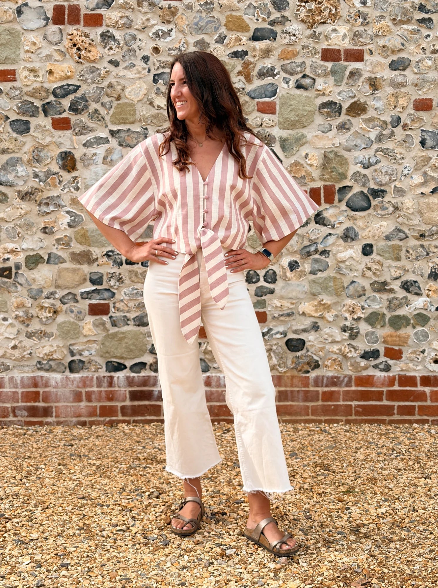 The Avid Seamstress Tie Blouse