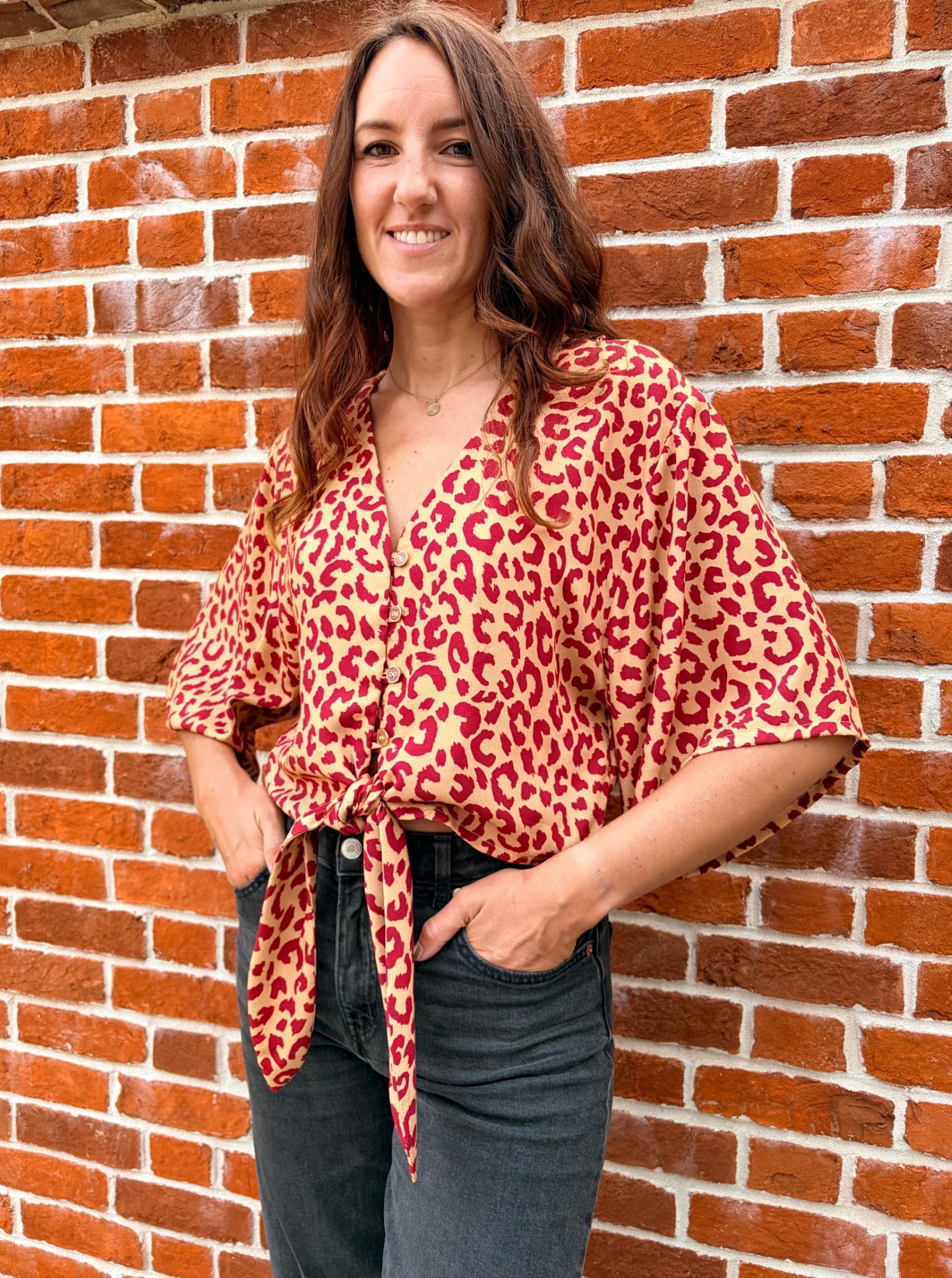 The Avid Seamstress Tie Blouse