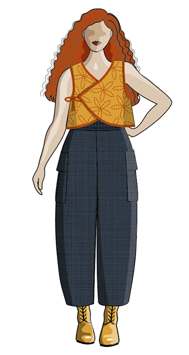 Sew Different Tie Bolero