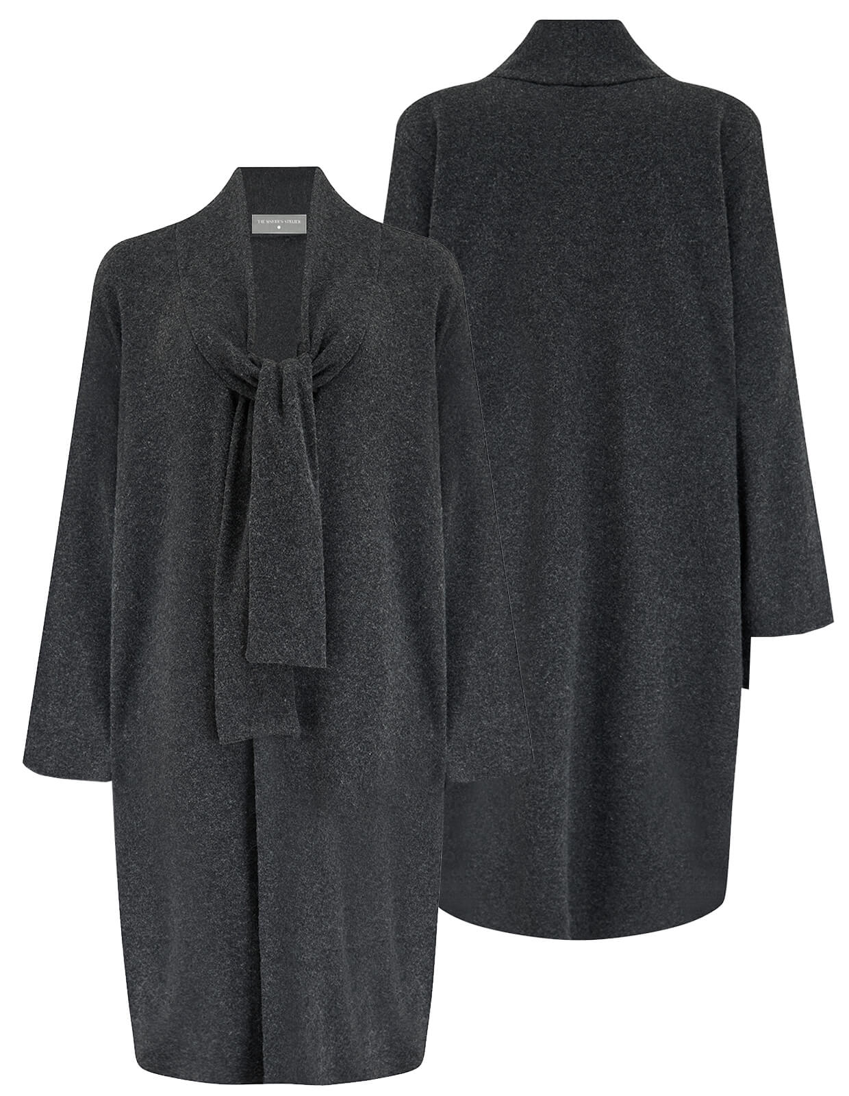 The Maker's Atelier Tie Front Cardigan Coat