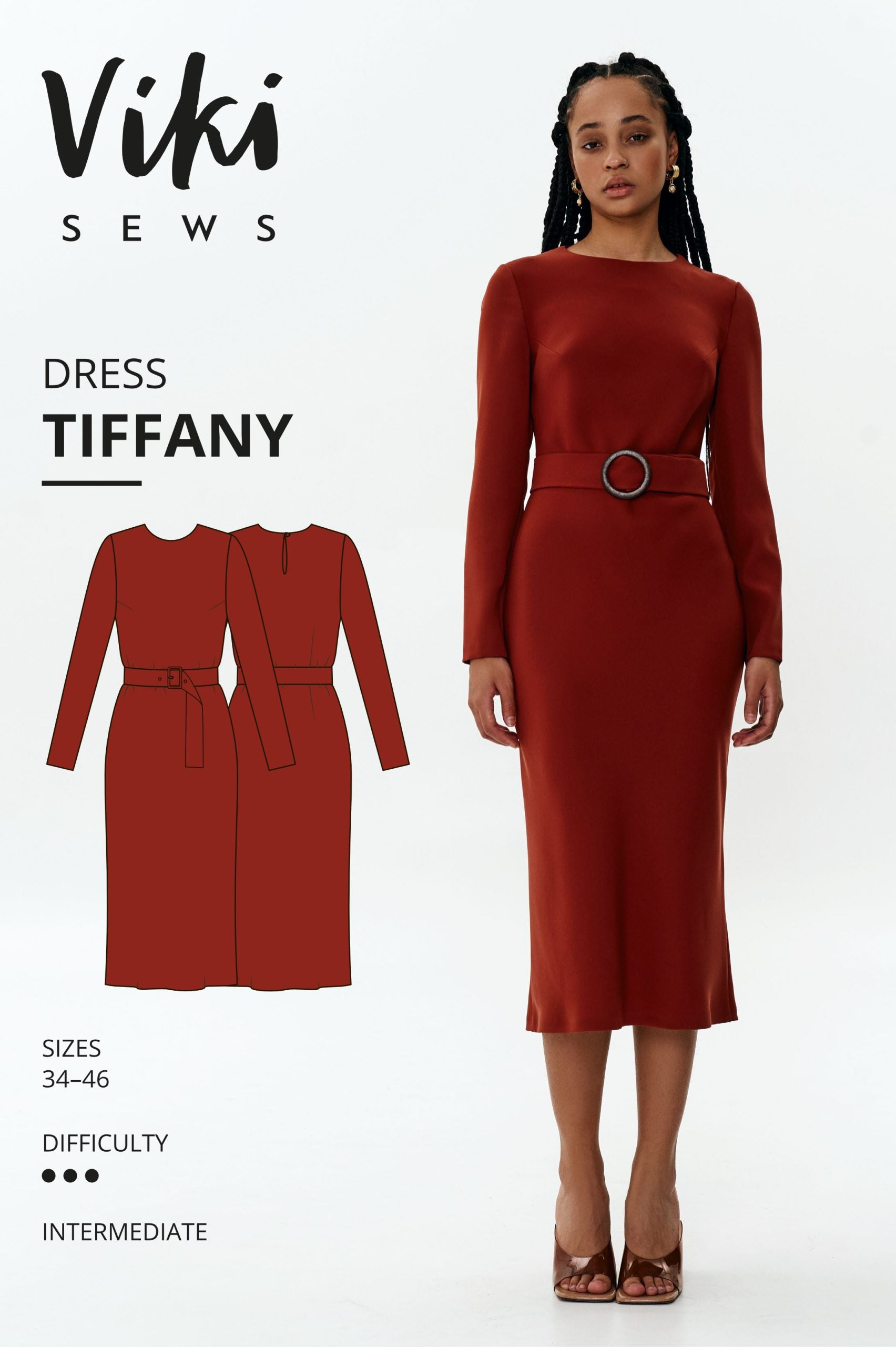 Vikisews Tiffany Dress PDF – The Fold Line