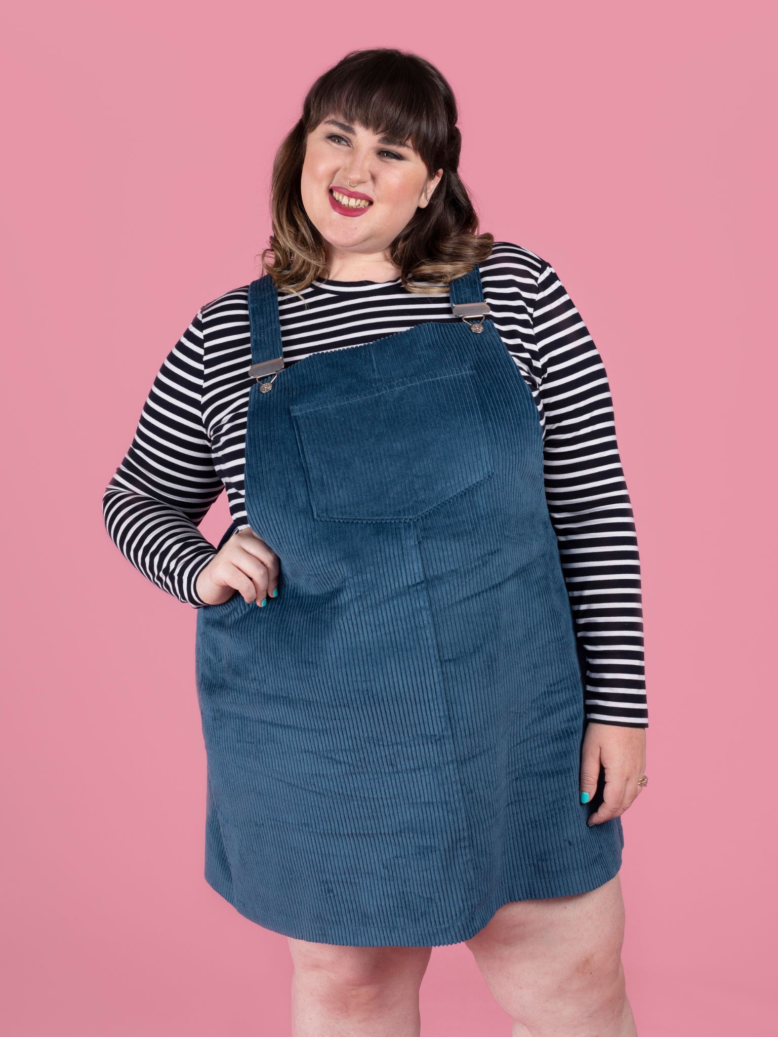 Tilly and the Buttons Cleo Pinafore and Dungaree Dress