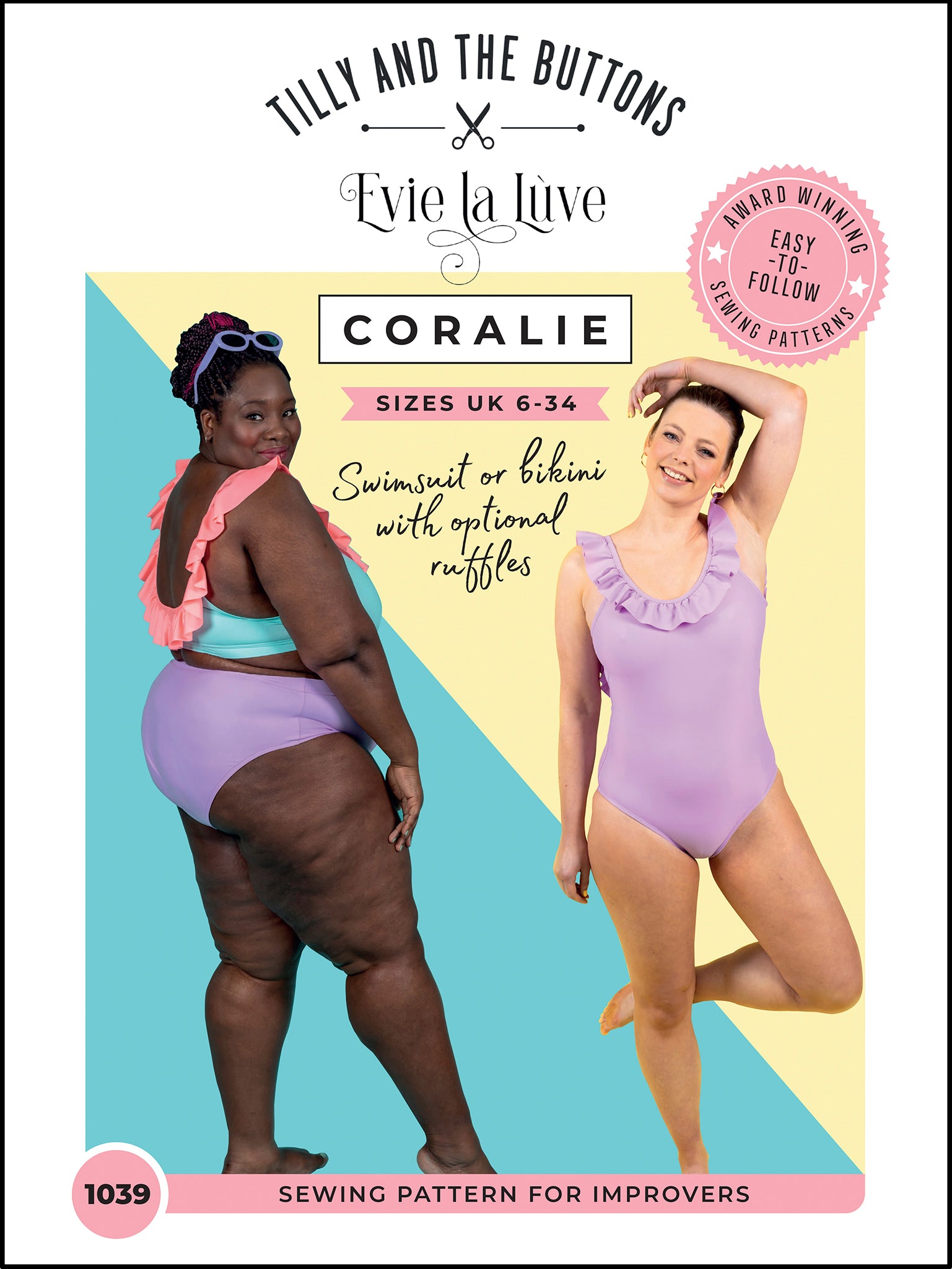 Tilly and the Buttons Coralie Swimsuit/Bikini