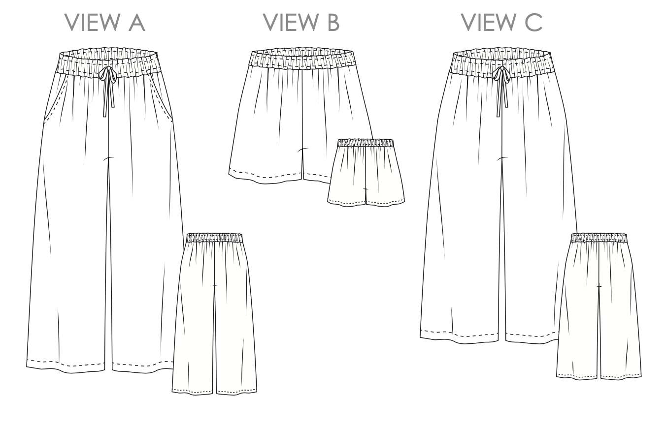 Sew.lala Patterns Tilly Pants and Shorts