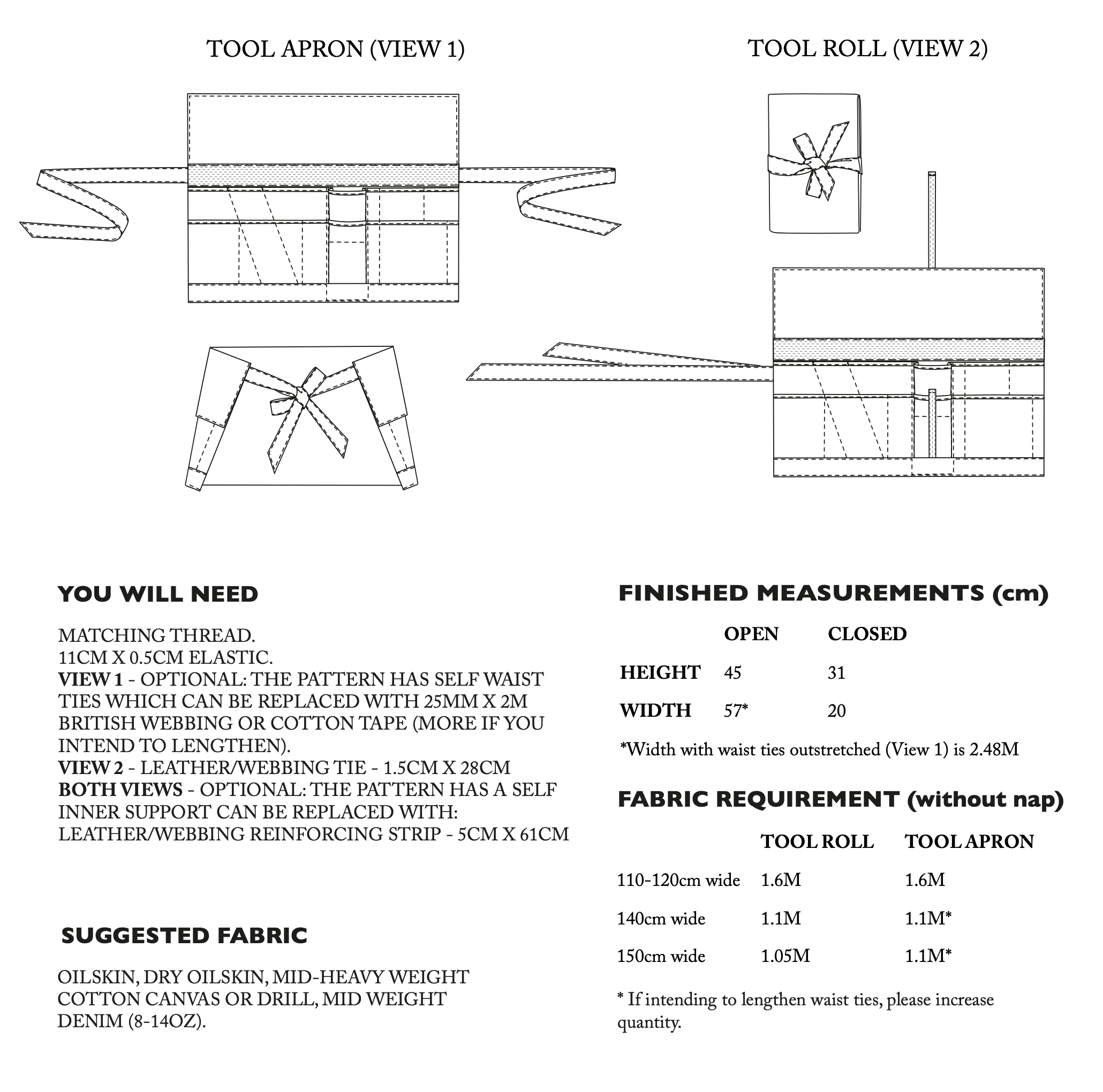 Merchant & Mills Tailor's Tool Roll