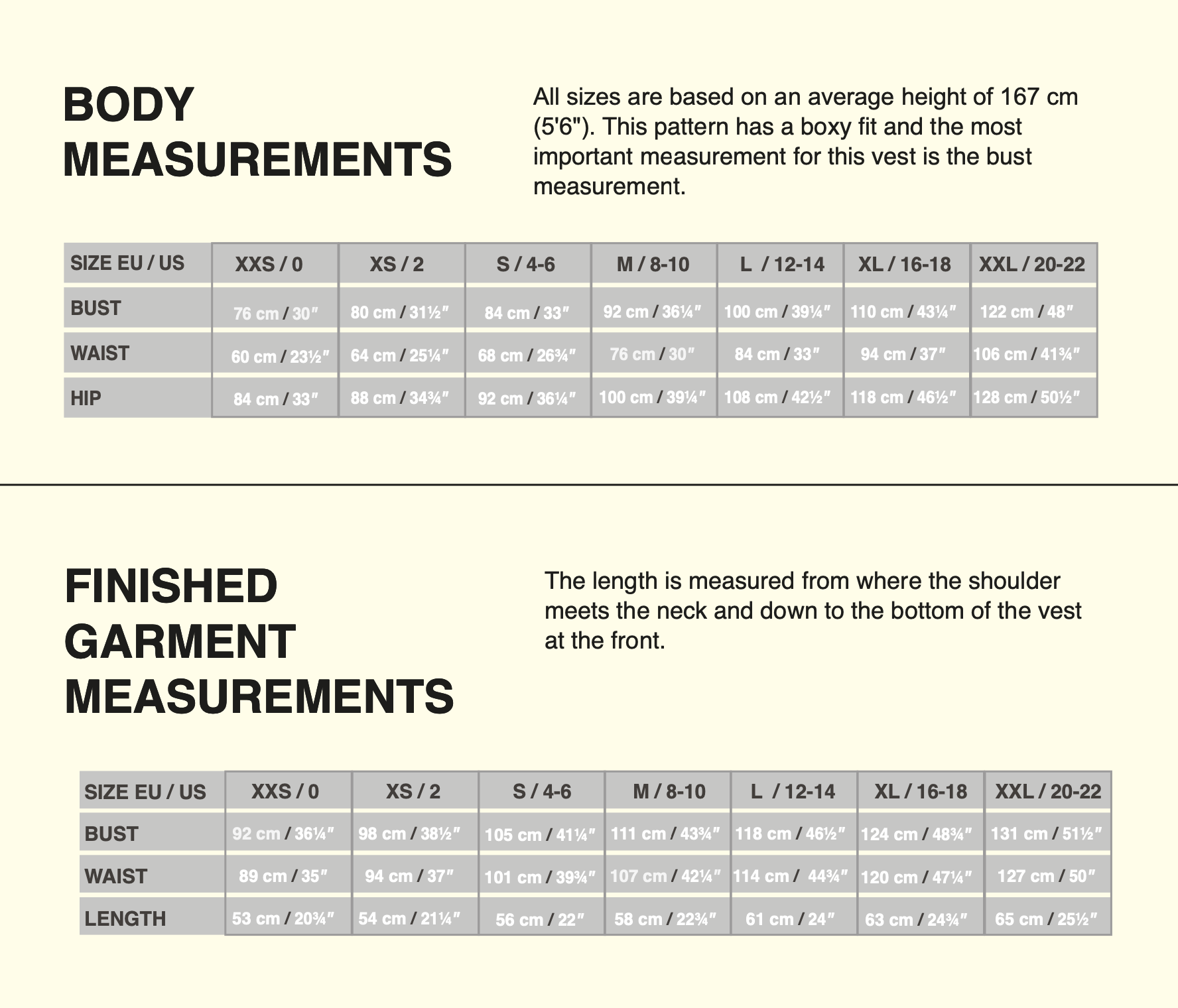 Puff and Pencil Topstitch Vest & Box Sleeve