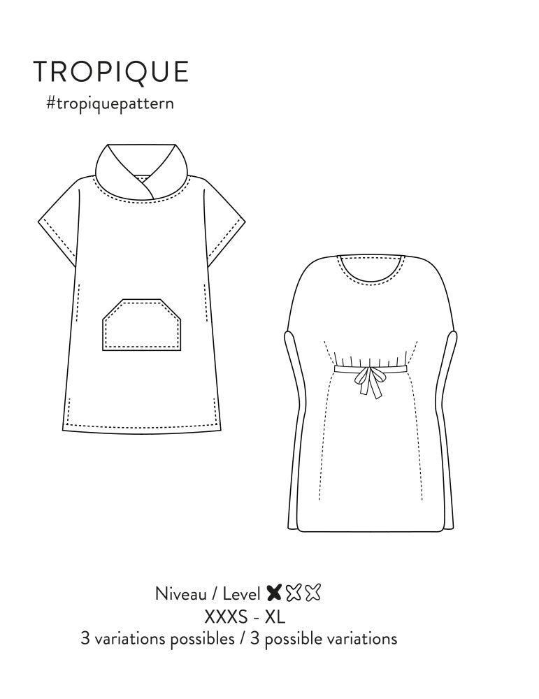 Atelier Scämmit Tropique Poncho or Beach Dress