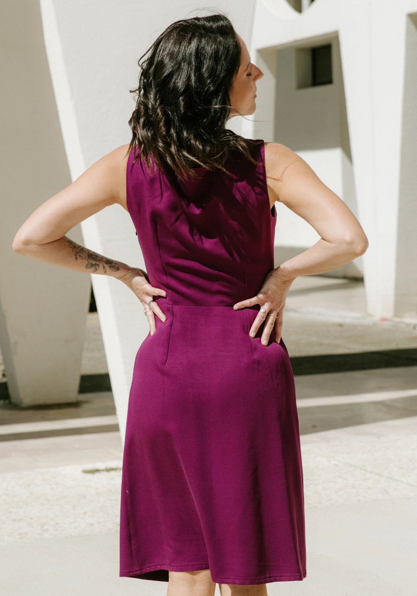 Maison Fauve Twist Dress