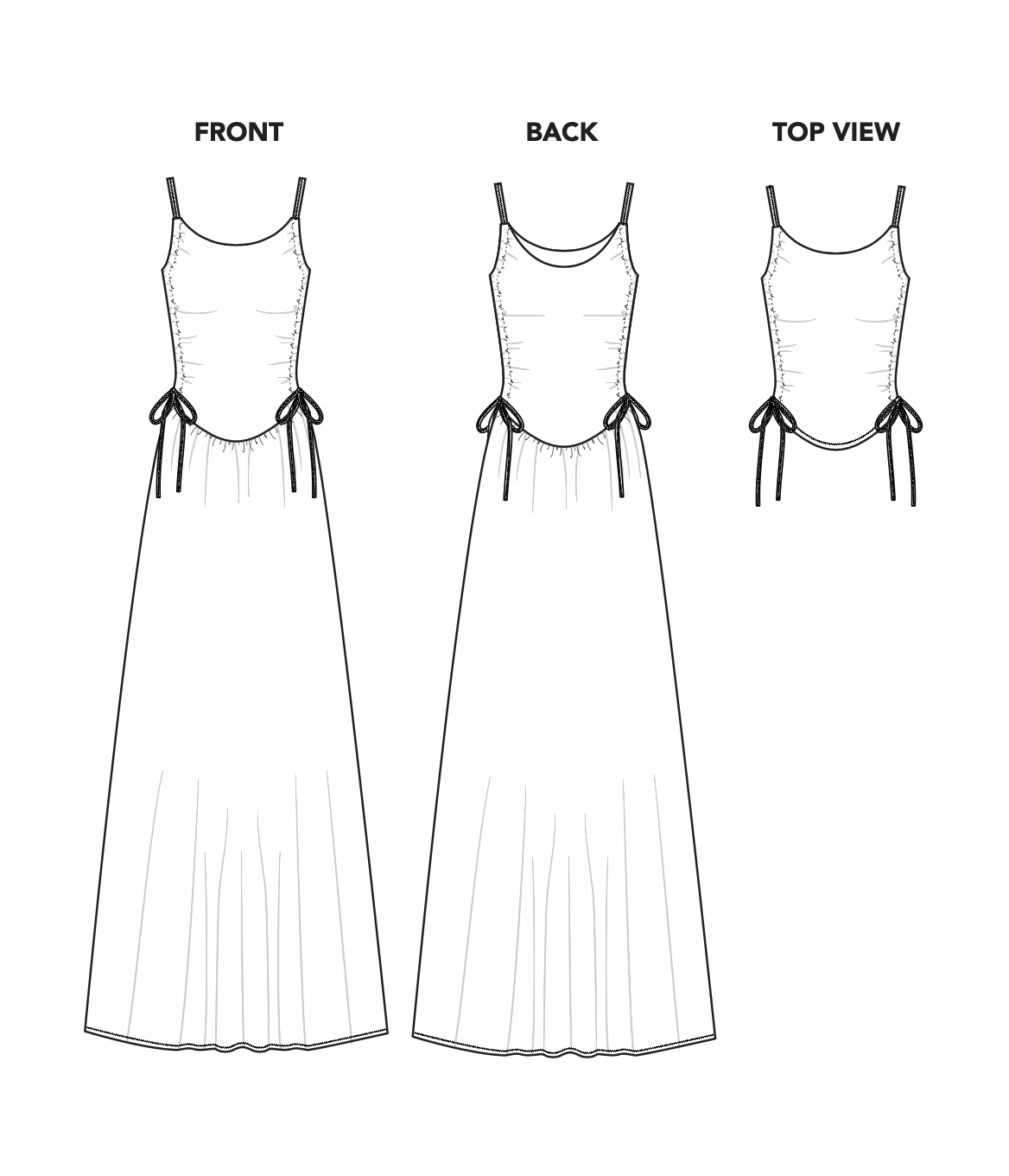 Friday Pattern Company Uma Dress and Top