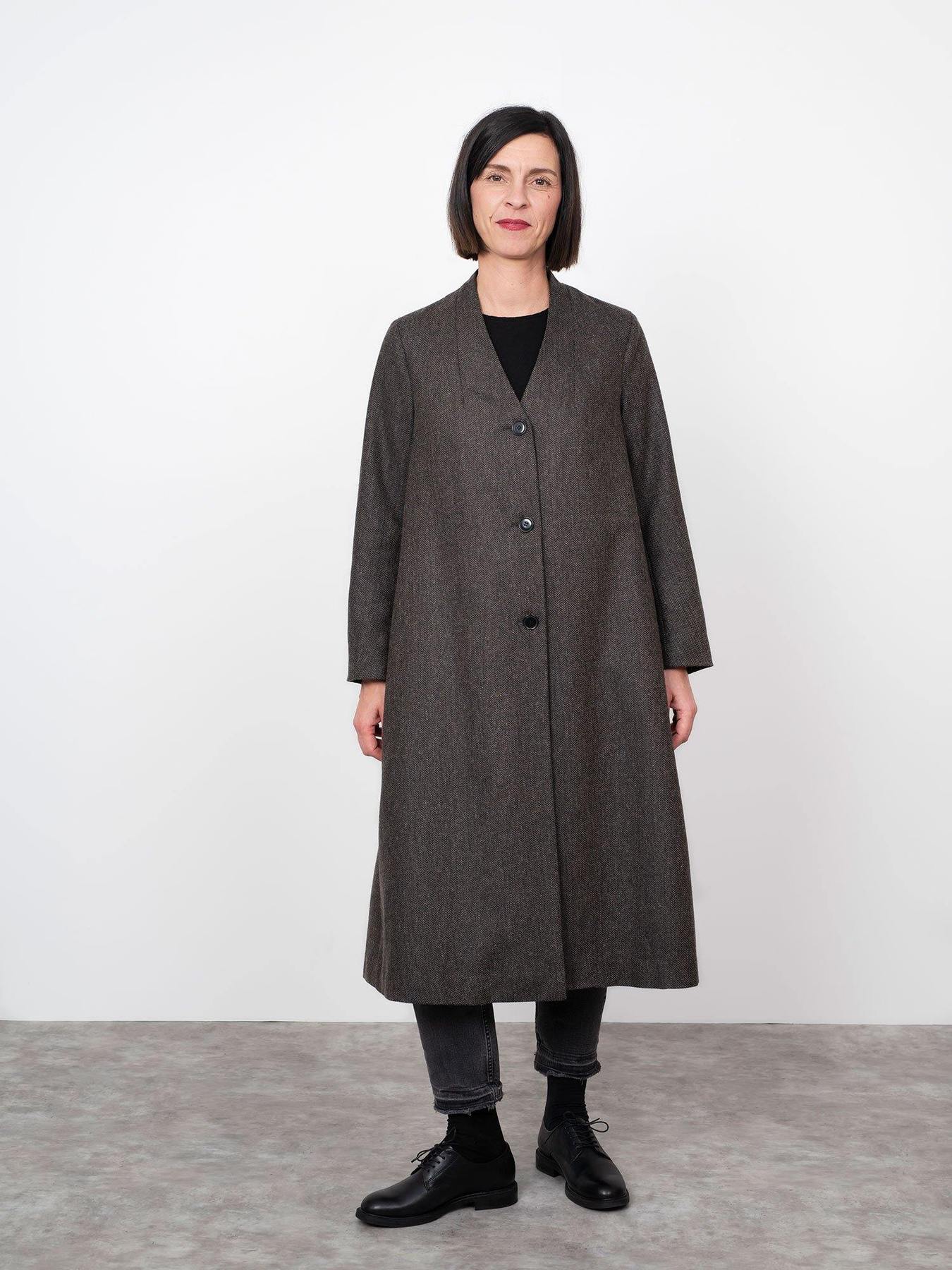 The Assembly Line V-neck Coat