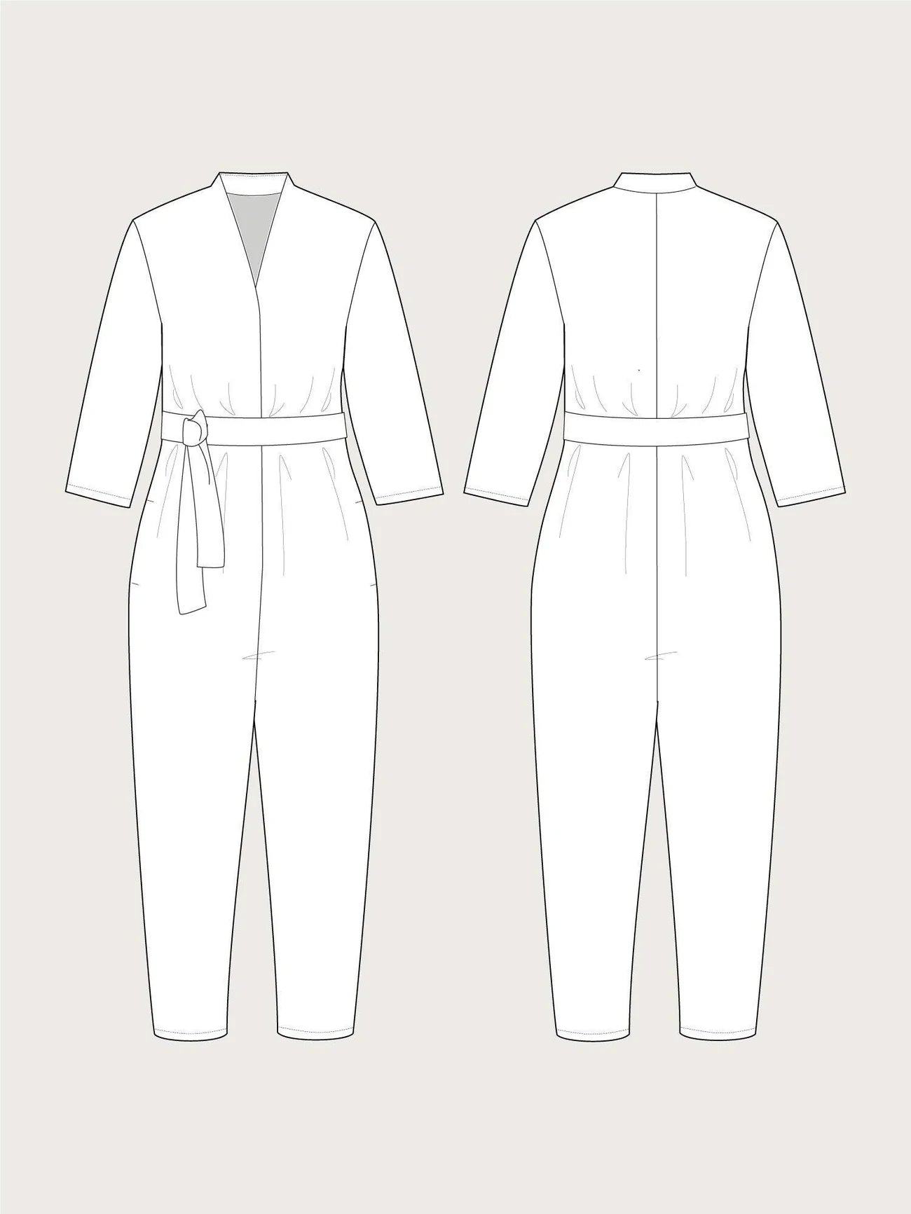 The Assembly Line V-neck Jumpsuit