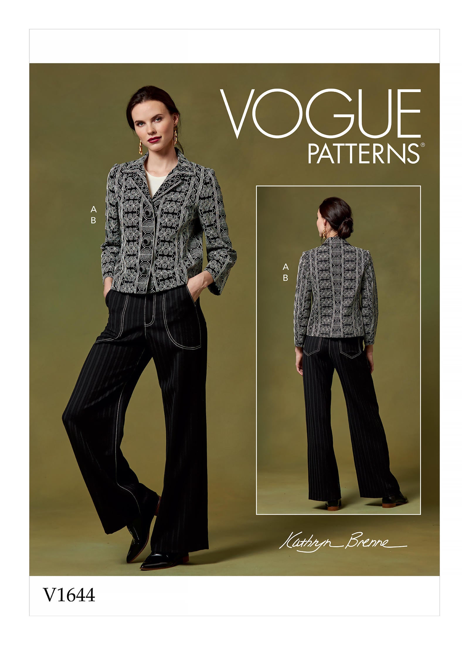 Vogue Jacket and Trousers V1644