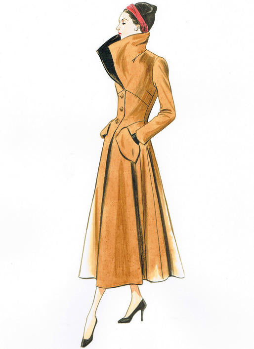 Vogue Vintage Coat V1669