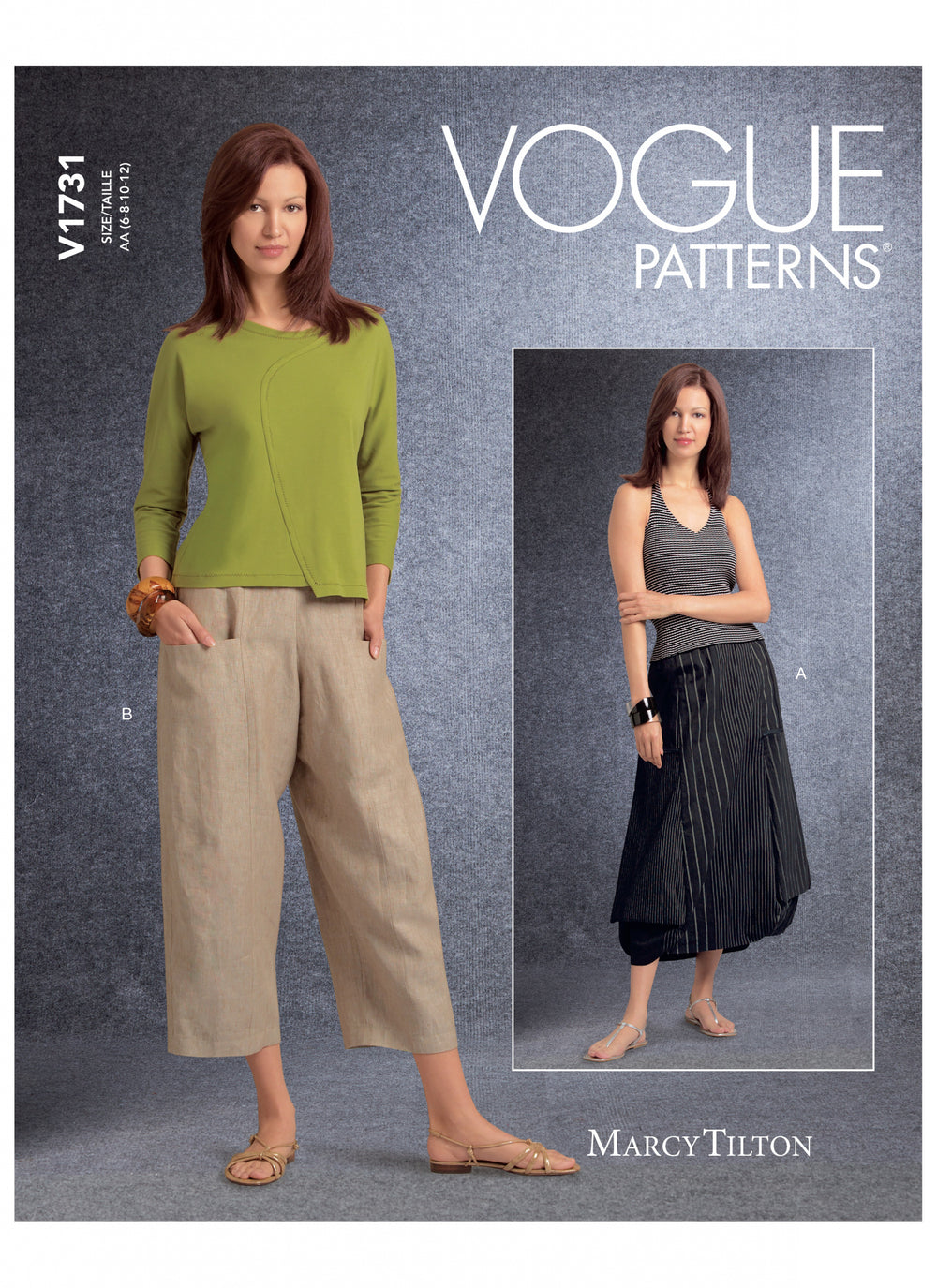 Vogue Skirt and Trousers V1731