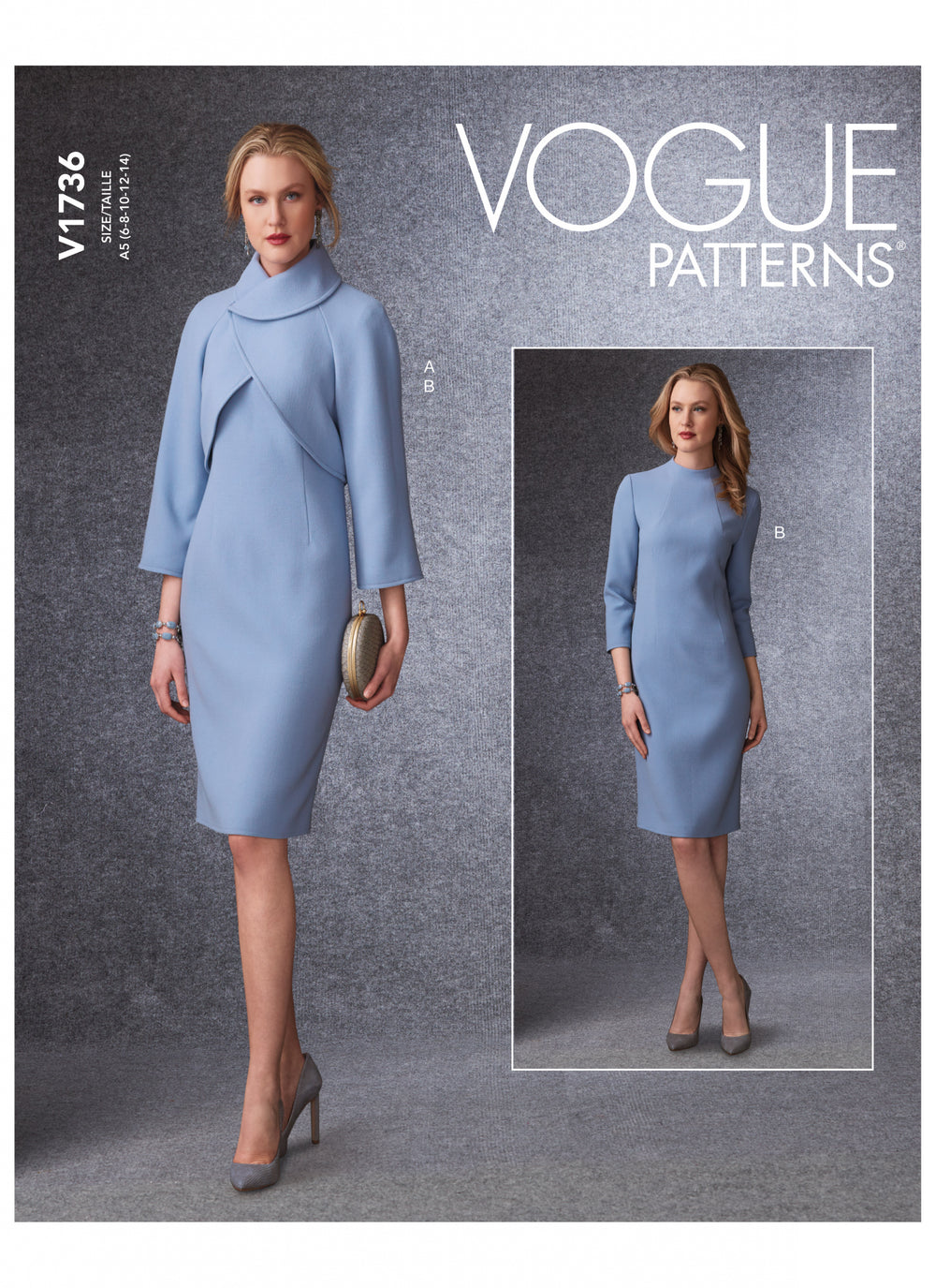 Vogue Dress and Jacket V1736