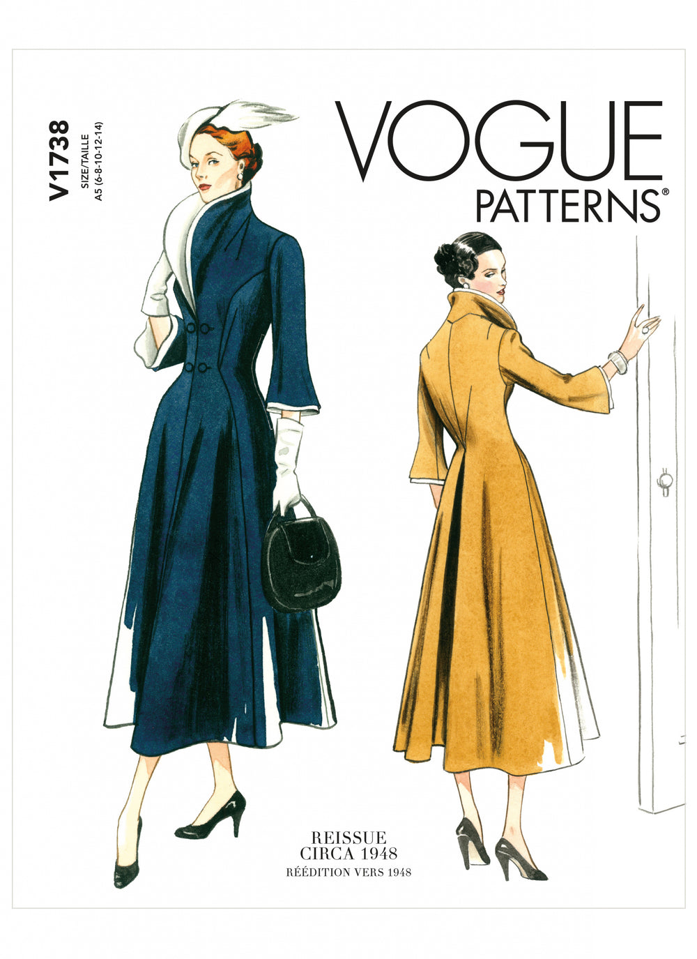 Vogue Vintage Dress V1738