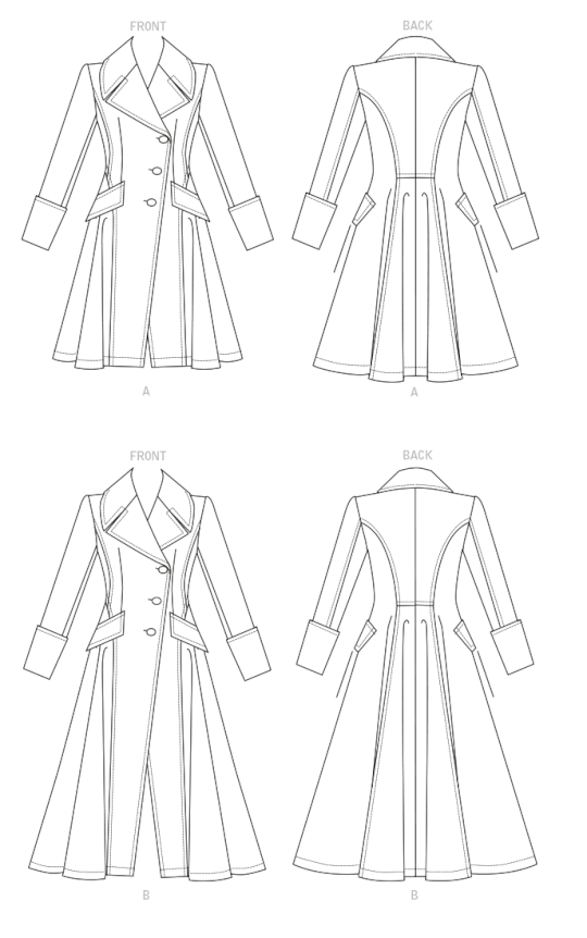 Vogue Coat V1752