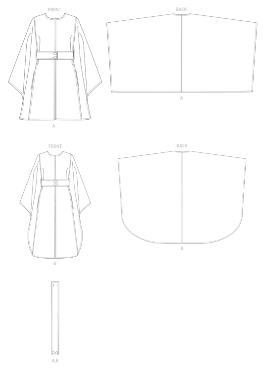 Vogue Cape V1754