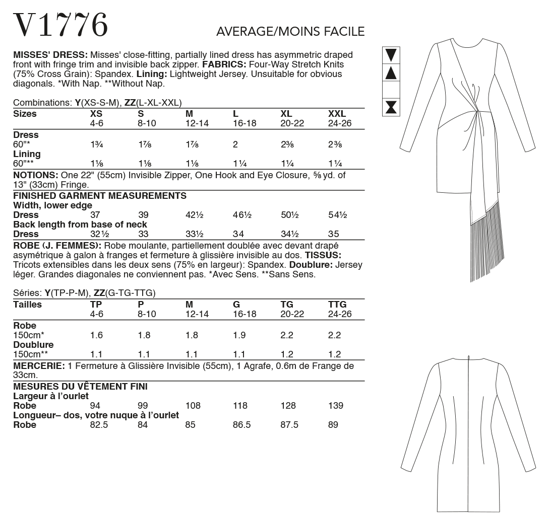 Vogue Dress V1776