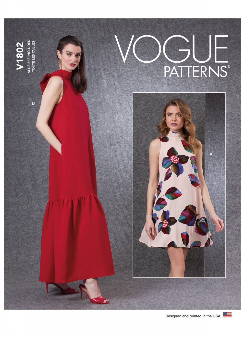 Vogue Dress V1802