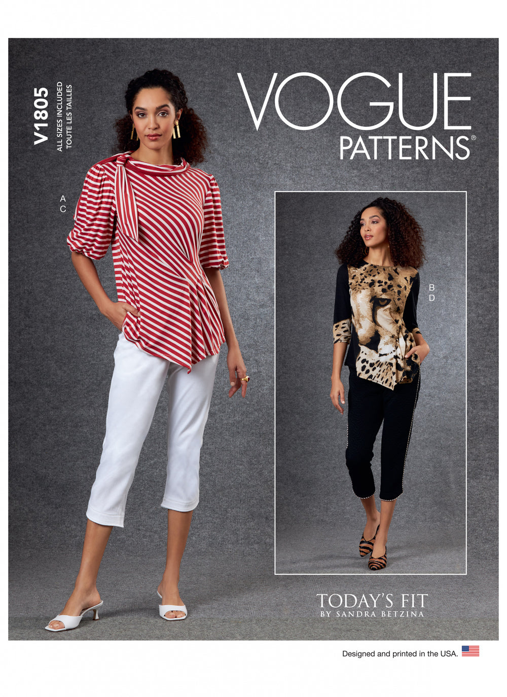 Vogue Top and Trousers V1805