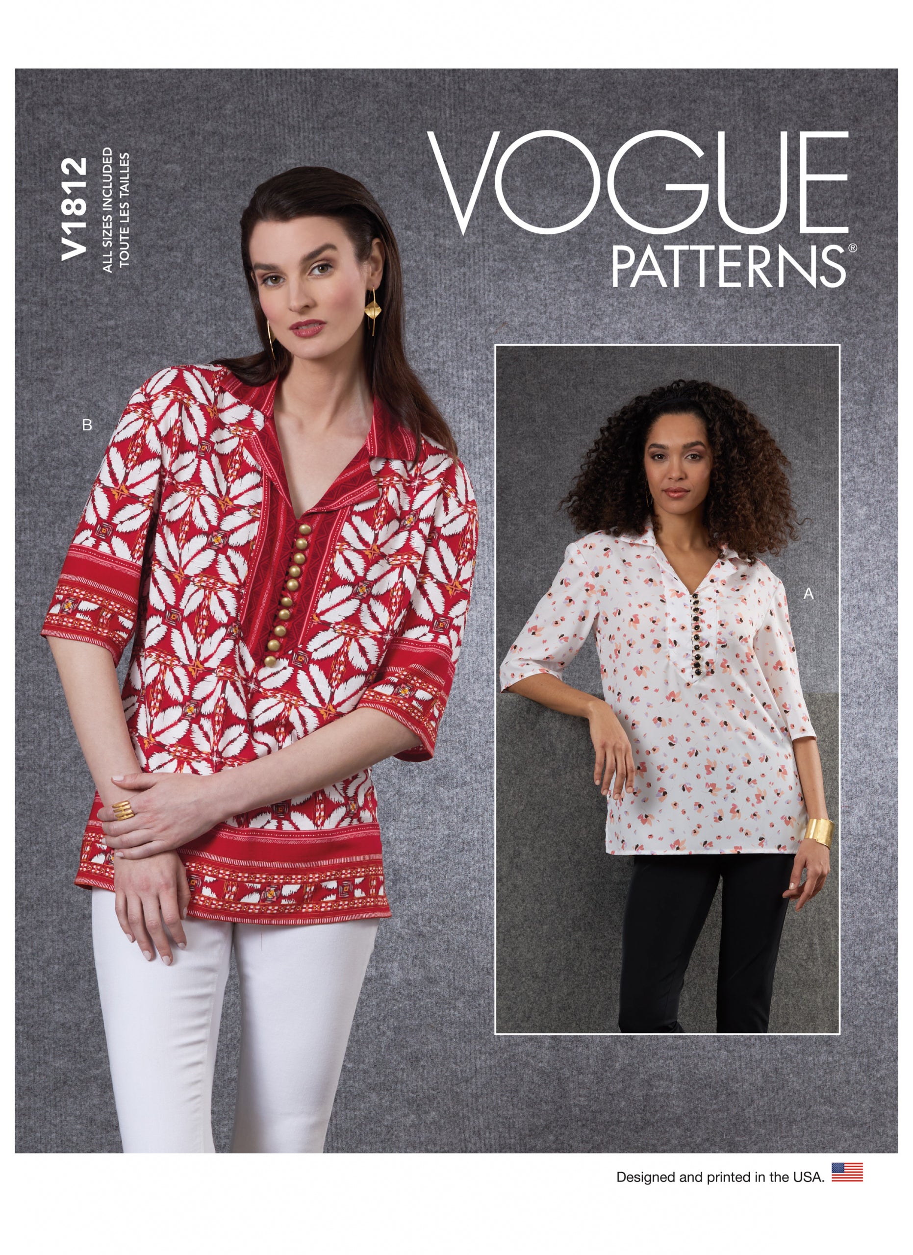 Vogue Tunics V1812