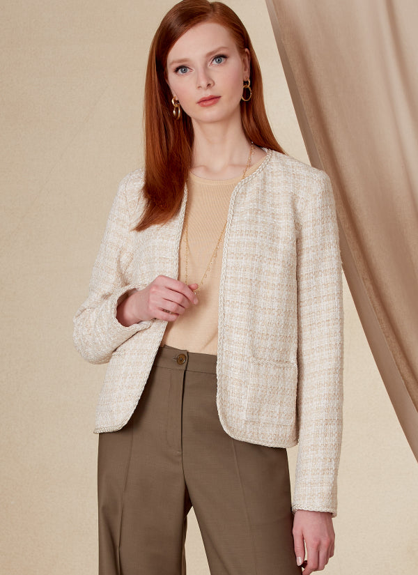 Vogue Jacket and Trousers V1830 – The Fold Line