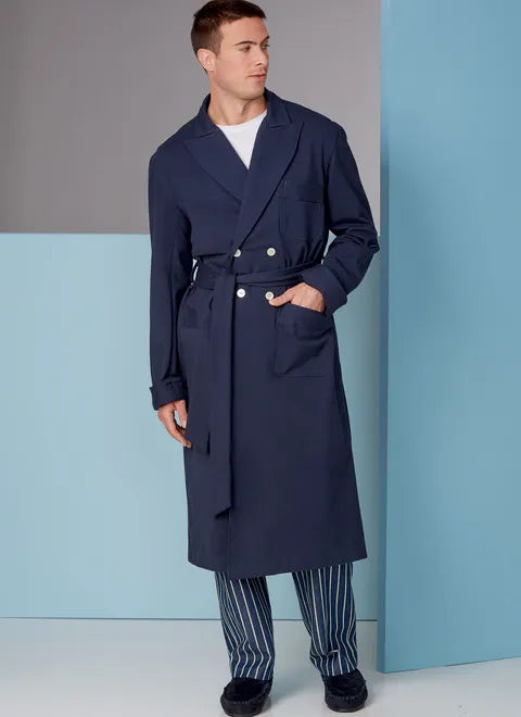 Vogue Men's Robe and Belt V1855