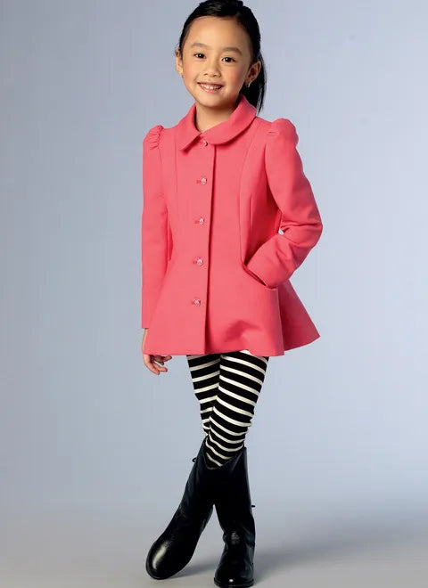 Vogue Children's Jacket and Coat V1856