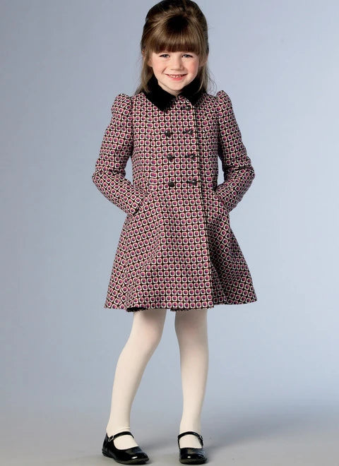 Vogue Children's Jacket and Coat V1856