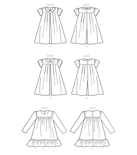 Vogue Children's Dresses V1857