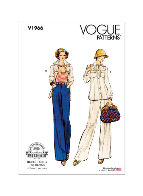 Vogue Vintage Jacket & Trousers V1966