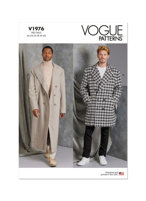 Vogue Man's Coat V1976