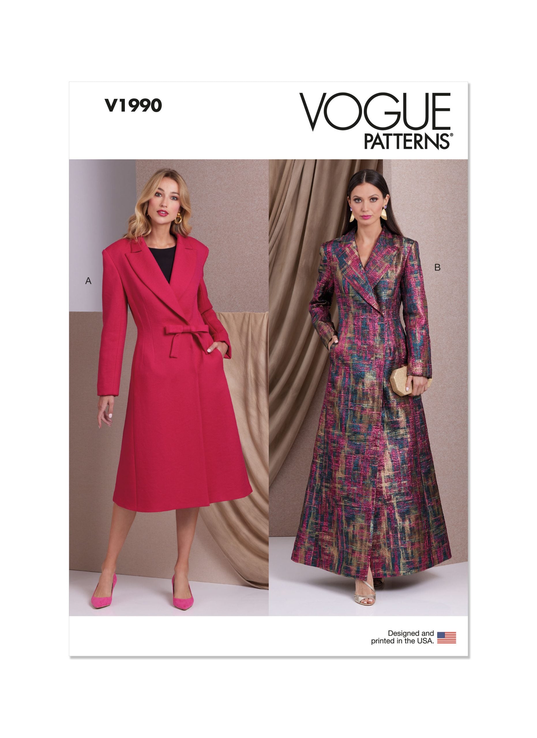 Vogue Coats V1990