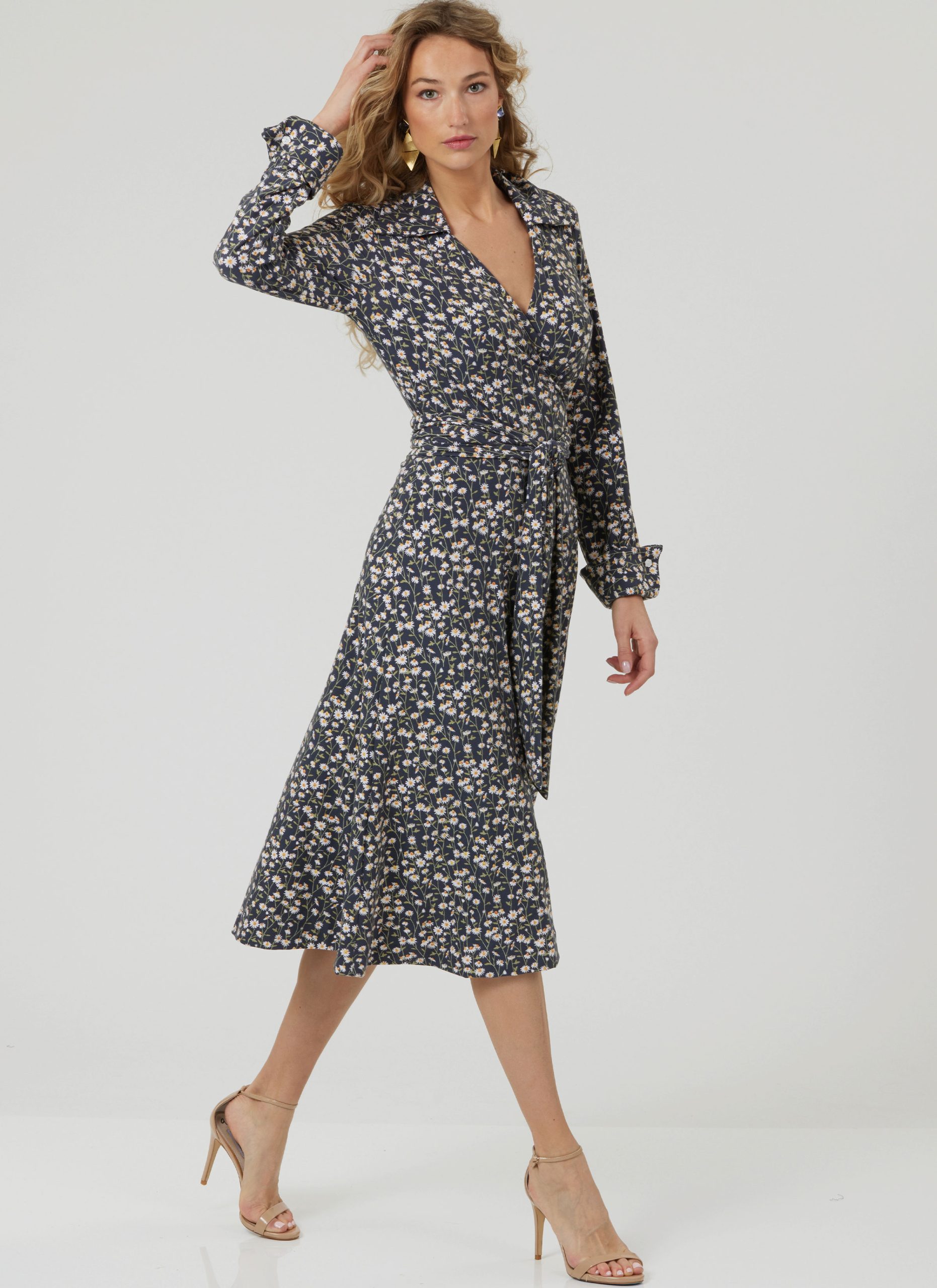 Vogue Vintage Wrap Dress V2000