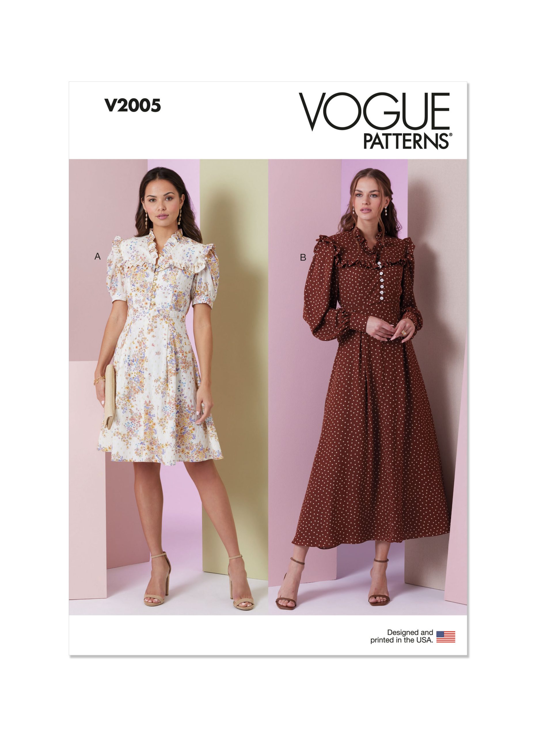 Vogue Dress V2005 The Fold Line Vogue Dress V2005 The Fold Line