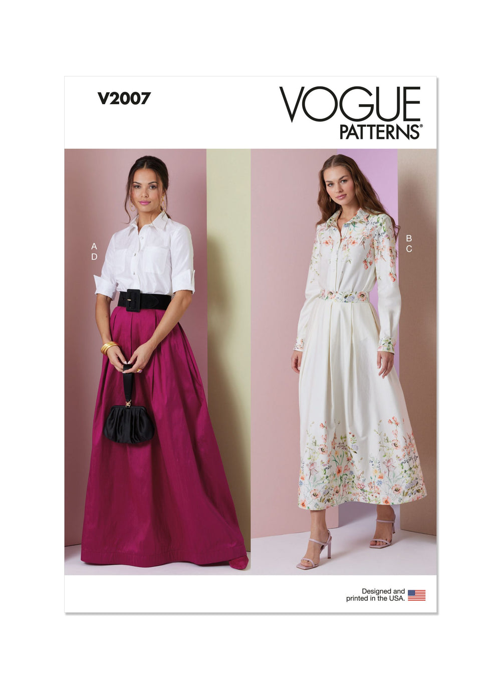 Vogue Two Piece Dress V2007
