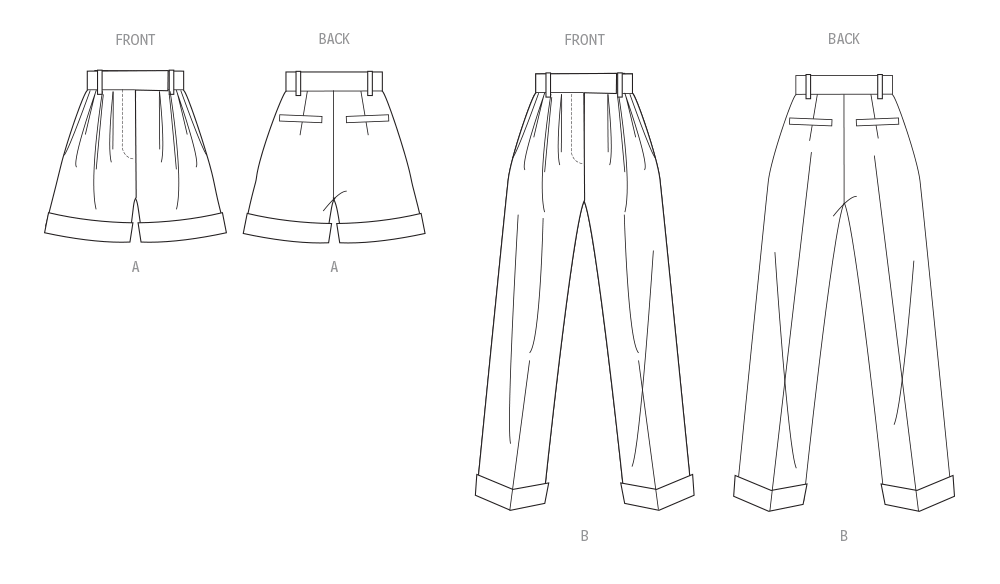 Vogue Shorts & Trousers V2014