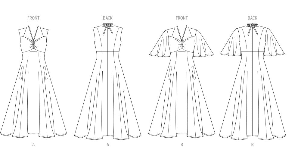 Vogue Dress V2025 The Fold Line Vogue Dress V2025 The Fold Line