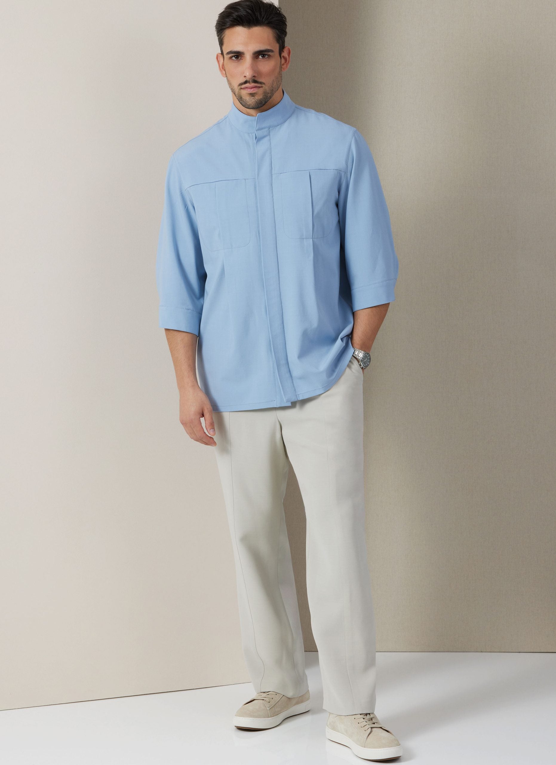 Vogue Unisex Trousers & Shirts V2039