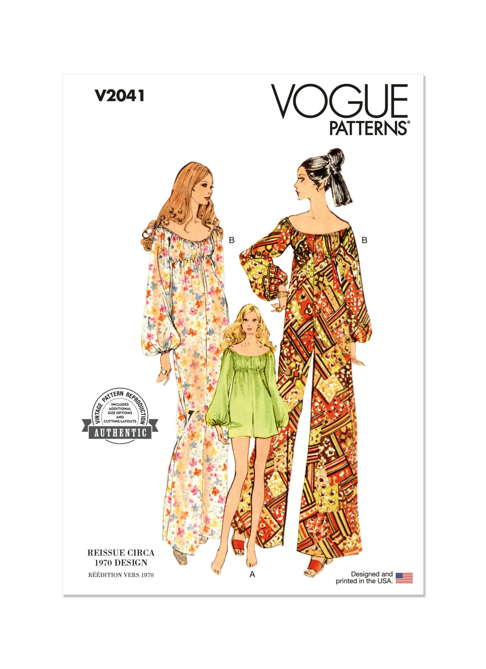 Vogue Vintage Jumpsuits V2041