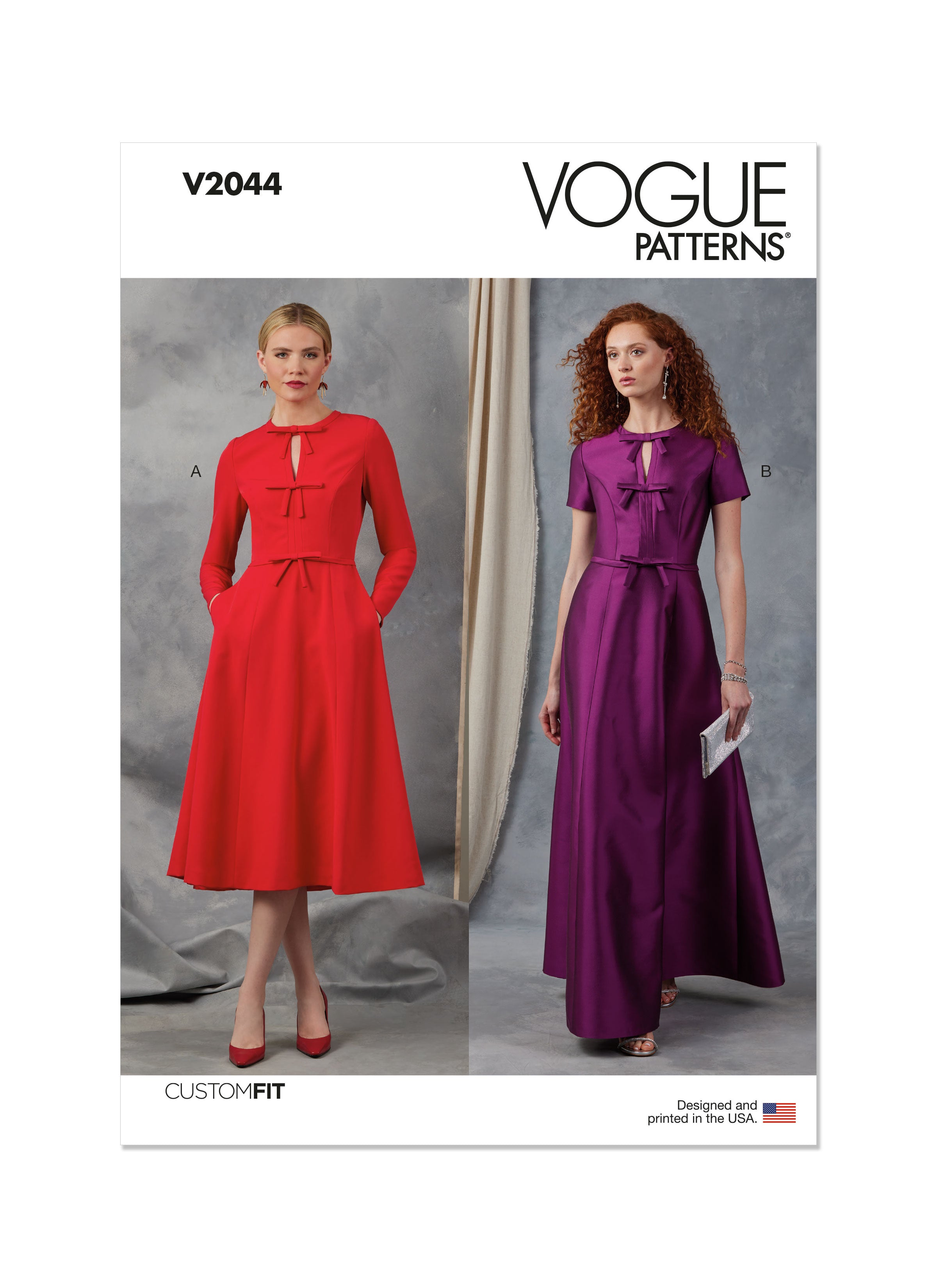 Vogue Dress V2044 – The Fold Line
