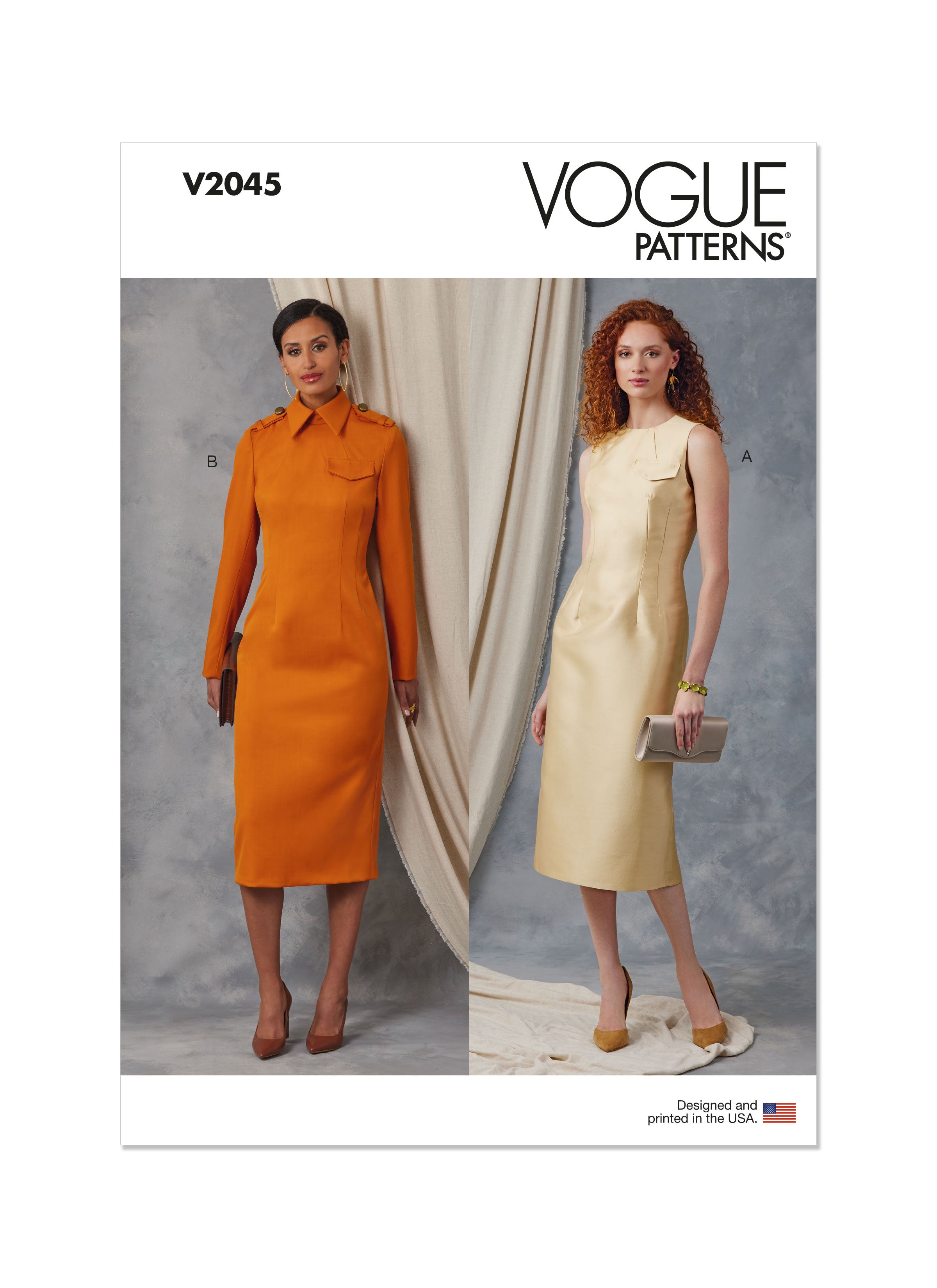 Vogue Dress V2045