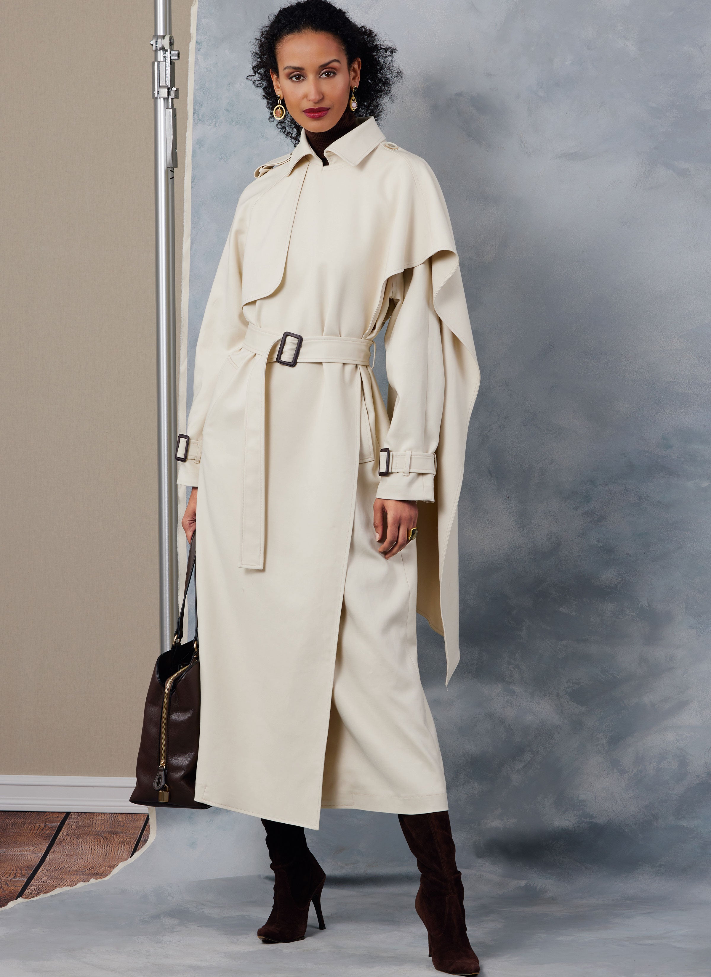 Vogue Trench Coat V2055