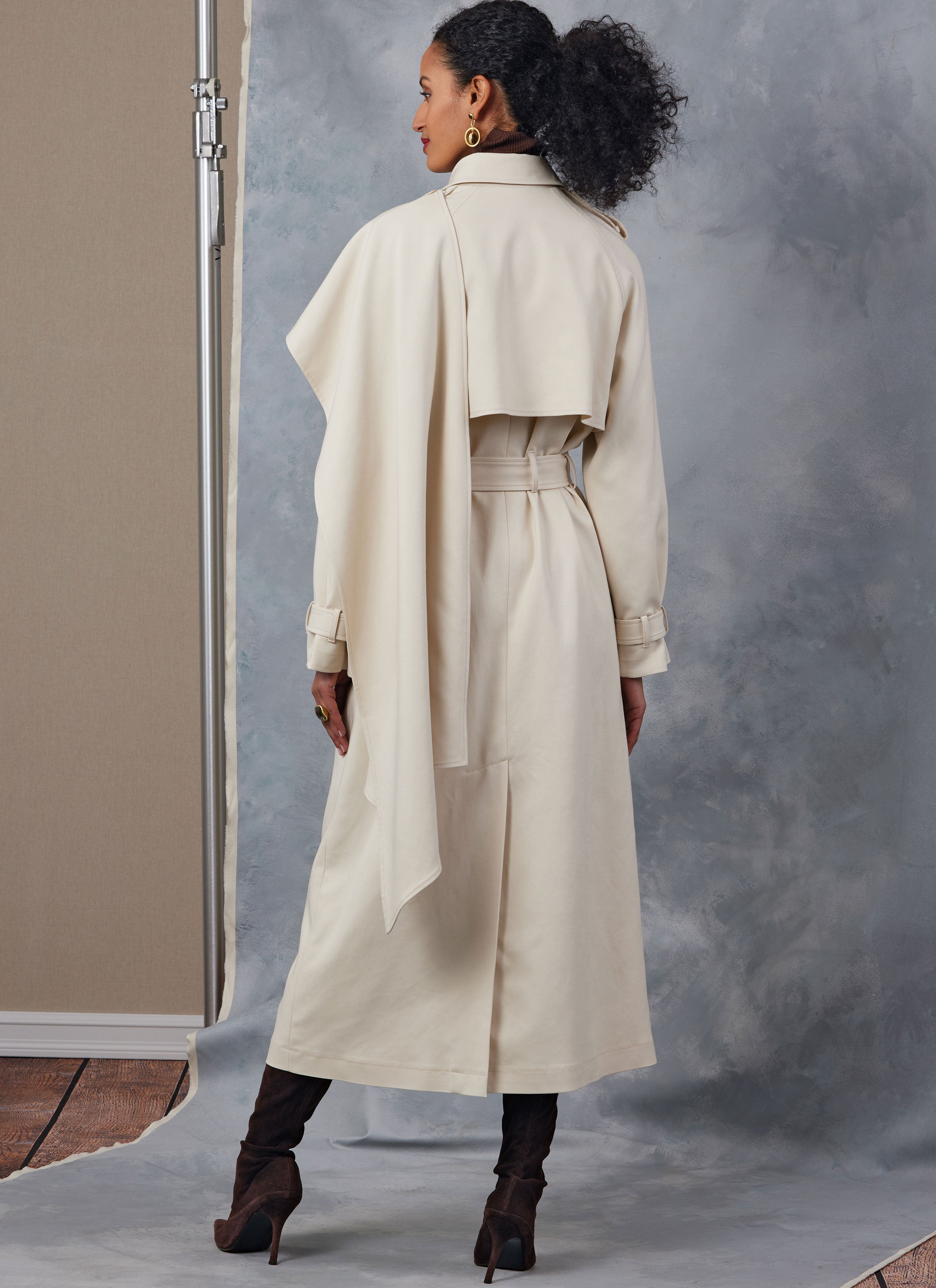 Vogue Trench Coat V2055